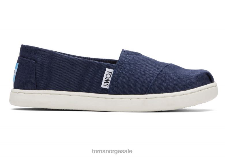 Toms barnalpargata lerretmarinen sko 0V06V543