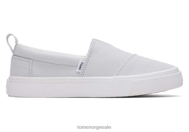 Toms barnungdoms fenix slip-on lerretmånegrå sko 0V06V547