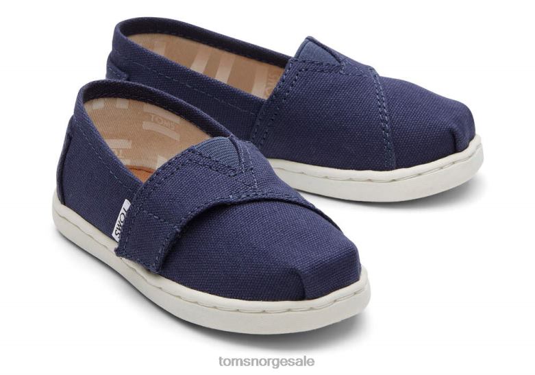 Toms barnalpargata lerretmarinen sko 0V06V511