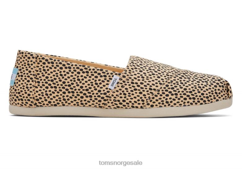 Toms kvinneralpagrata mini gepardhonningbeige mini gepard sko 0V06V125