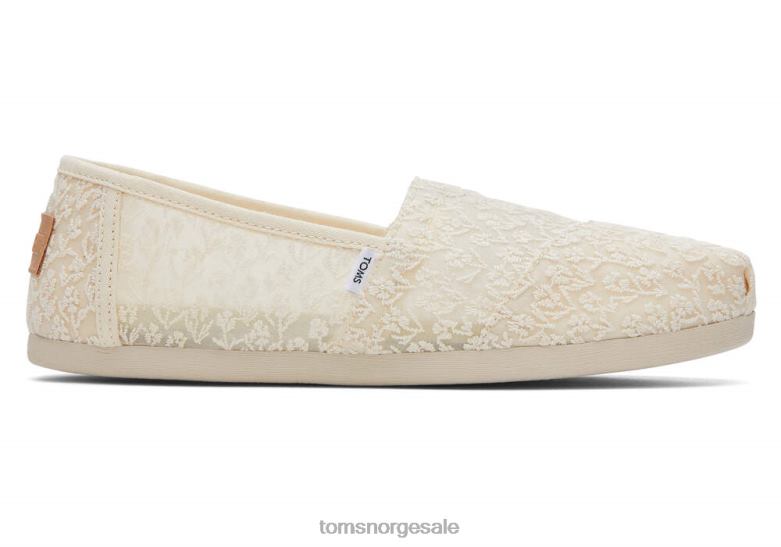 Toms kvinneralpargata floral blondernaturlig posy blonder sko 0V06V34