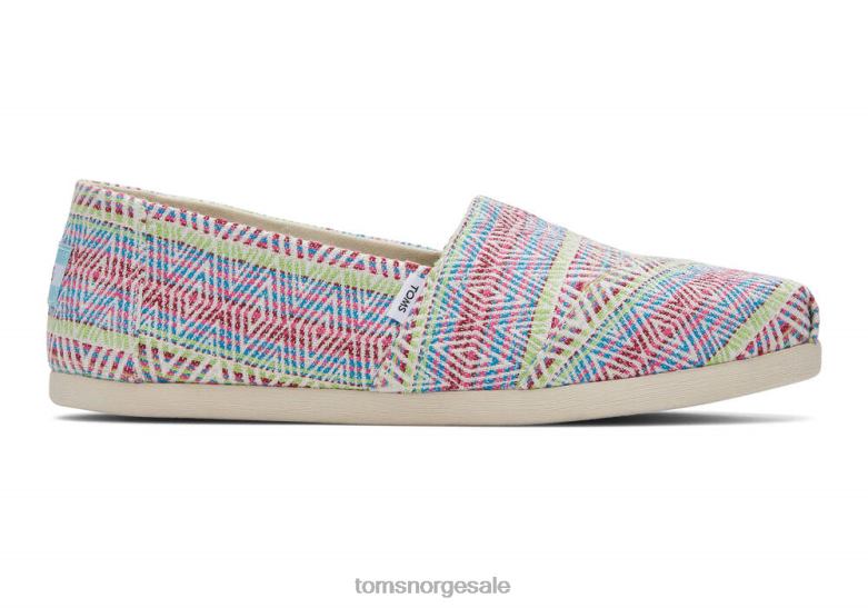 Toms kvinneralpargata øko global vevdnaturlig sko 0V06V124