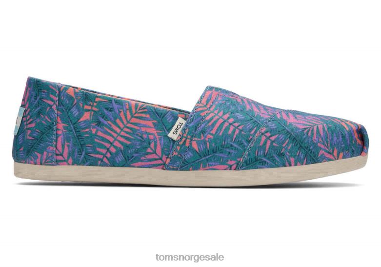 Toms kvinnercalifornia palms alpargatasolnedgang palme sko 0V06V111