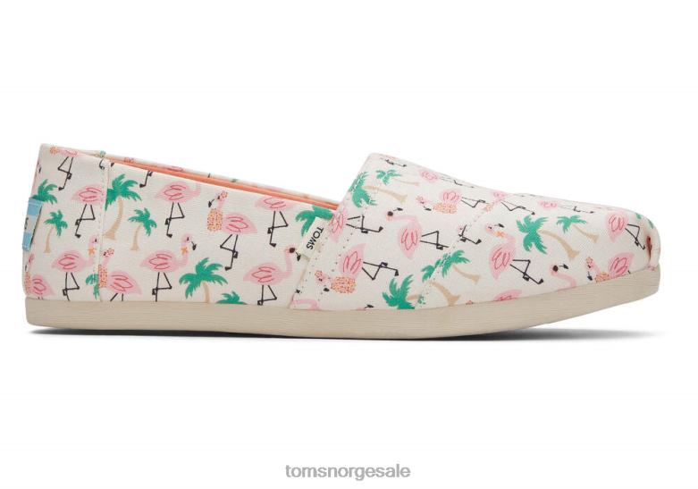 Toms kvinnerflamingo alpargatalett sand sko 0V06V106