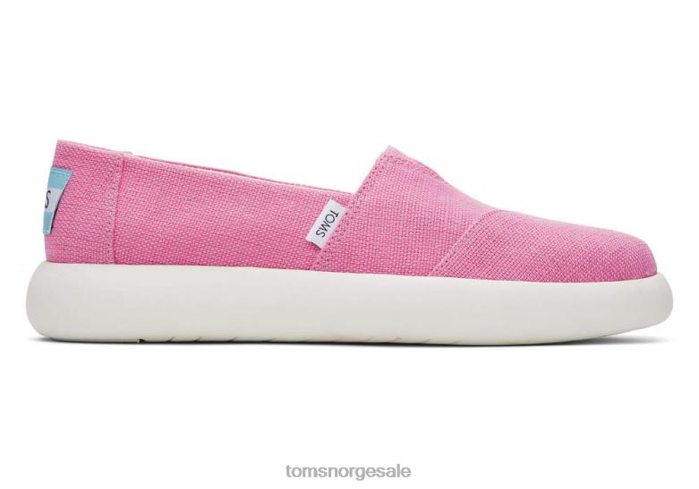 Toms kvinnermallow øko arv lerretrosa sko 0V06V135