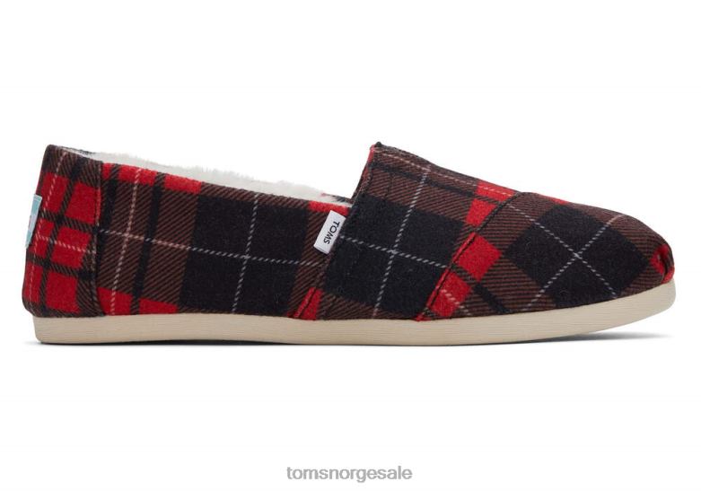 rød tartan