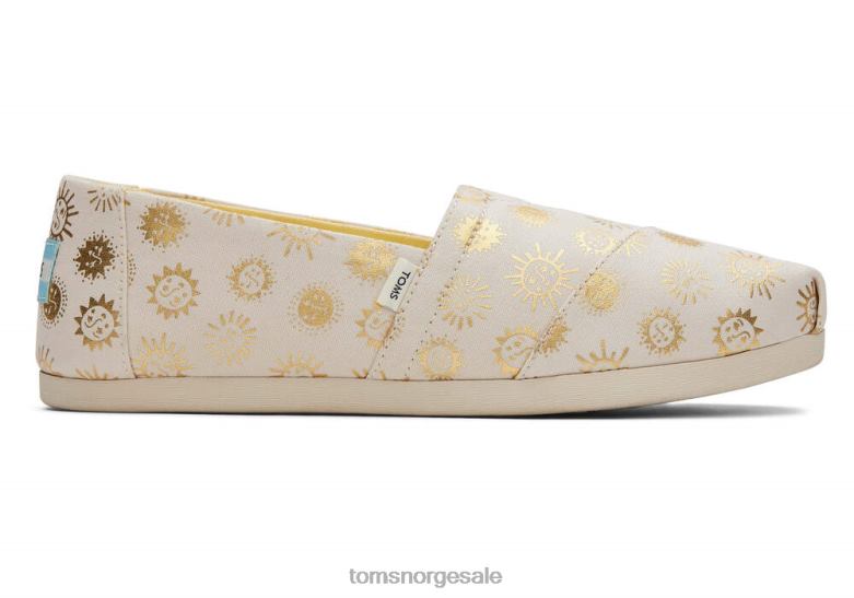 Toms kvinnersolfylte dager alpargatafolie sol sko 0V06V104