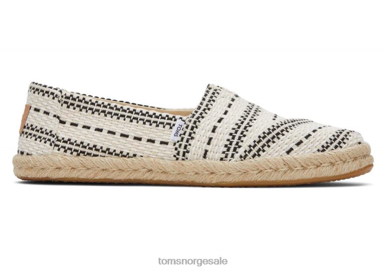 Toms kvinneralpargata chunky global vevd tau espadrillenaturlig sko 0V06V146