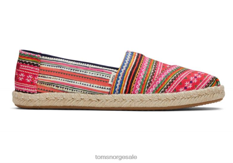 Toms kvinnerespadrille alpargatahmong billedvev sko 0V06V181