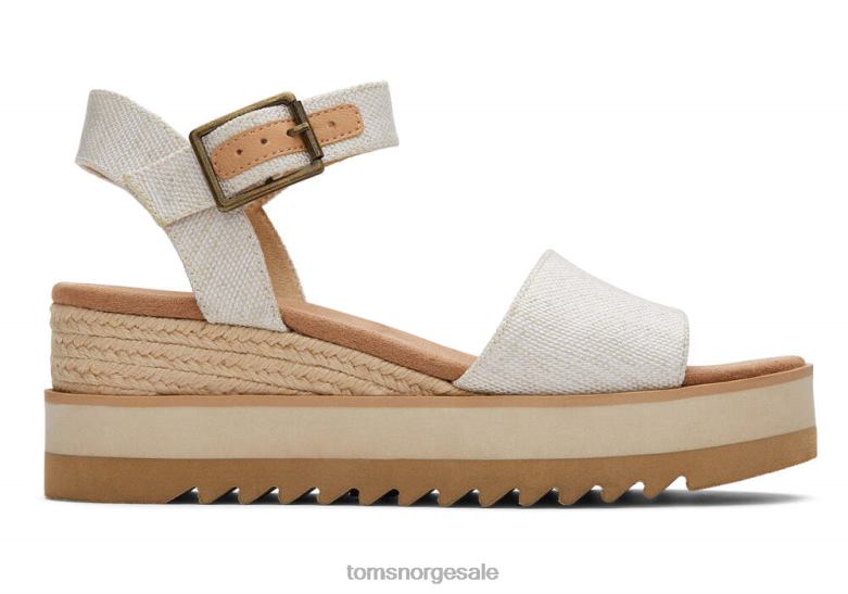 Toms kvinnerdiana kile sandalnaturlig sko 0V06V195