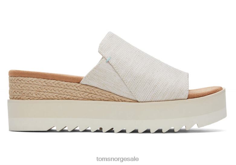 Toms kvinnerdiana mule sandalnaturlig garnfarge sko 0V06V206