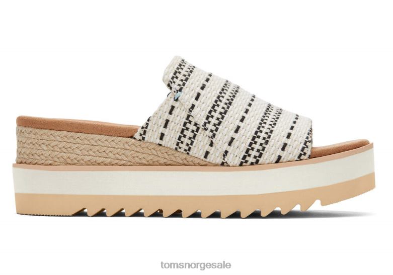 Toms kvinnerdiana mule sandalnaturlig global vevd sko 0V06V205