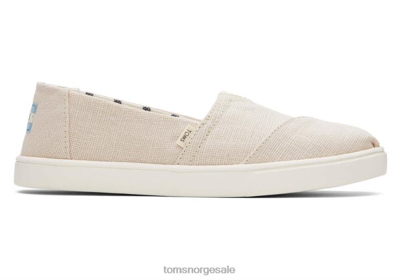 Toms kvinnercupsole alpargatanaturlig sko 0V06V274