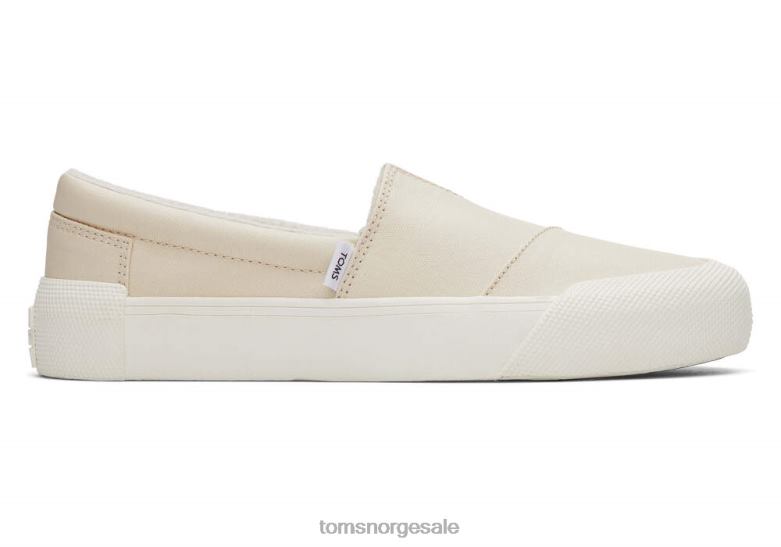 Toms kvinnerfenix slip påbeige matt sko 0V06V311