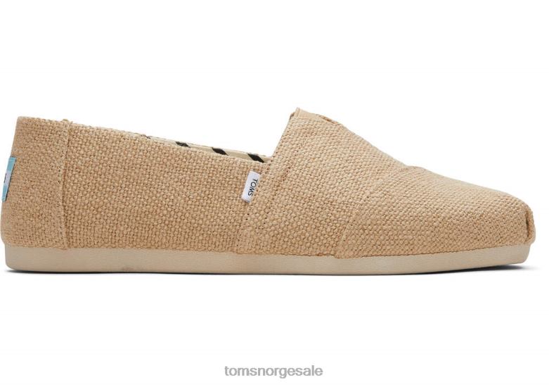 Toms mennalpargata burlapburlap naturlig sko 0V06V429