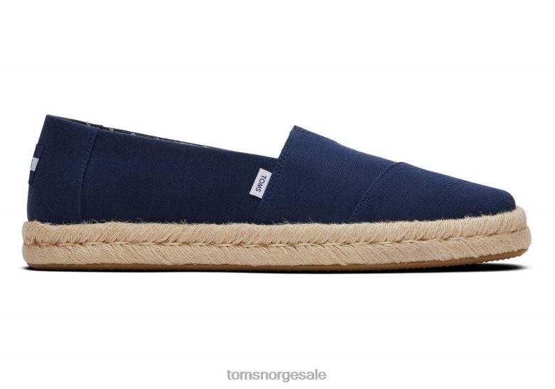 Toms mennalpargata eco rope 2.0marinen sko 0V06V416