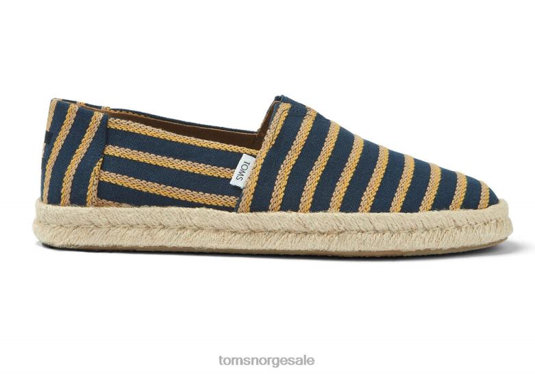 Toms mennalpargata tau 2.0marineuniversitet multi stripe sko 0V06V422