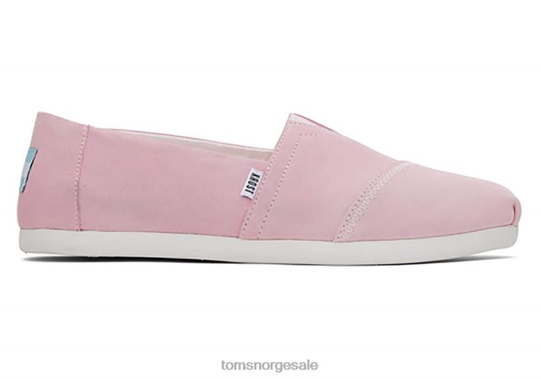 Toms mennkrost alpargatasemsket rosa sko 0V06V428