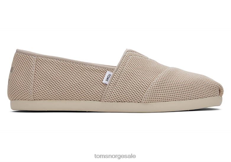 Toms mennrepreve alpargataoxford tan sko 0V06V413