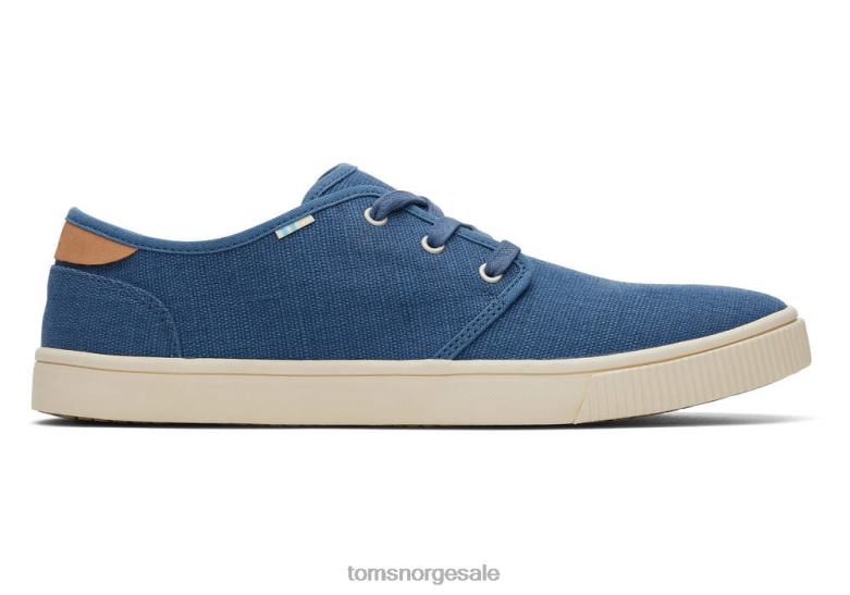 Toms mennCarlo eco sneakerhavblått sko 0V06V476