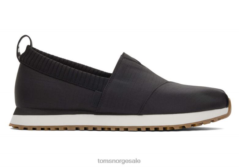 Toms mennbeboer 2.0svart ripstop sko 0V06V470