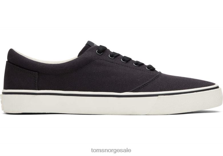 Toms mennfenix treneresvart lerret sko 0V06V462