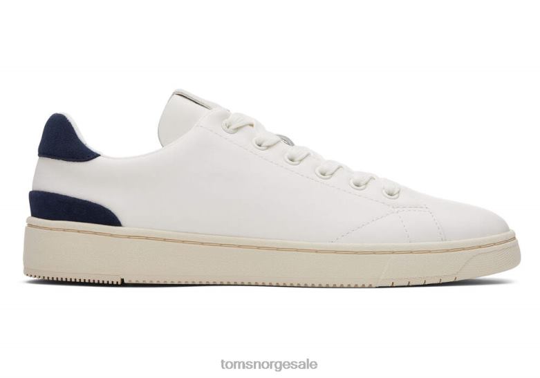 Toms menntrvl lite sneakers skinnporselen/blå kant sko 0V06V471